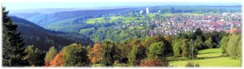 Schwarzwaldpanorama; aus: Sales-Guide-Programme Karlsruhe